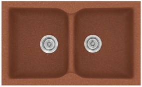 Sanitec Classic 322 Granite Terracotta Νεροχύτης