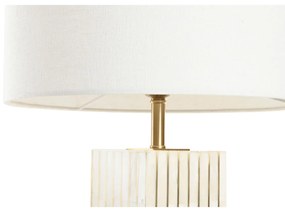 Επιτραπέζιο Φωτιστικό Home ESPRIT Μπεζ Χρυσό 50 W 220 V