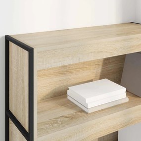 vidaXL Βιβλιοθήκη Σονόμα 80 x 30 x 121 εκ Επεξεργασμένο ξύλο