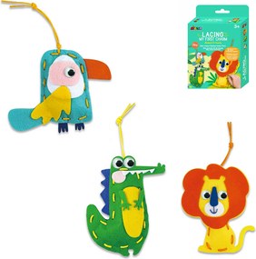 Παιδικό Σετ Ραπτικής Κούκλες DIY Avenir Lacing Animal Friends