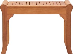 vidaXL Πάγκος Κήπου 64 εκ. από Μασίφ Ξύλο Ευκαλύπτου