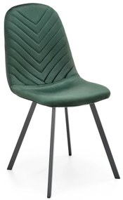 60-21254 K462 chair dark green DIOMMI V-CH-K/462-KR-C.ZIELONY, 1 Τεμάχιο