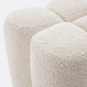 Πουφ vintage από πολυέστερ, Mariane