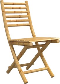 vidaXL Πτυσσόμενες Καρέκλες 8 τεμ. 43x54x88 εκ. Μπαμπού