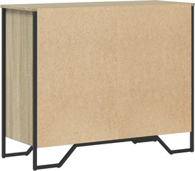 vidaXL Συρταριέρα Sonoma Δρυς 91x35,5x74,5 εκ. από Επεξεργ. Ξύλο