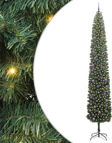 vidaXL Τεχνητό Χριστουγεννιάτικο Δέντρο με 300 LED Πράσινο 300 cm