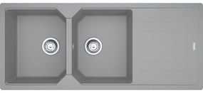 Franke Urban UBG 621 Stone Grey Γρανιτένιος Νεροχύτης 80cm