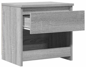 vidaXL Κομοδίνα 2 τεμ. Γκρι Sonoma 40x30x39 εκ. από Επεξεργασμένο Ξύλο