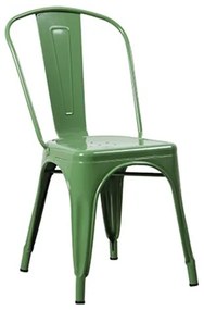 Ε5191,3 RELIX Καρέκλα, Μέταλλο Βαφή Πράσινο  45x51x85cm Καρέκλα Στοιβαζόμενη, , 1 Τεμάχιο