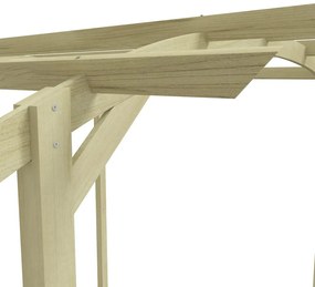 vidaXL Πέργκολα Κήπου 180 x 197 x 210 εκ. από Εμποτισμένο Ξύλο Πεύκου
