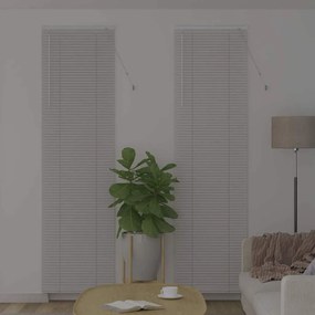 vidaXL Ρολό Παραθύρου με κουρτίνες Άλλο Λευκό 80 x 130 εκ Αλουμίνιο