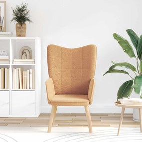 vidaXL Πολυθρόνα Μπεζ 62 x 67 x 95,5 εκ Υφάσματος Sherpa