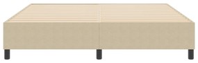 vidaXL Κρεβάτι Box Spring Ανοιχτό Πράσινο Γκρι Σούπερ Κινγκ Από Κορδέλα