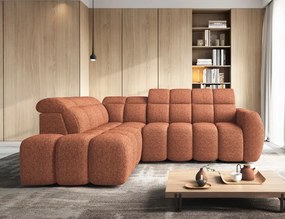 Γωνιακός καναπές Chicago-Portokali-Αριστερή