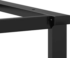 vidaXL Πόδια Τραπεζαρίας σε Σχήμα «Ο» 120x60x73 εκ. Ατσάλι