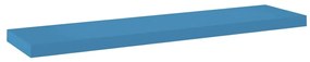 vidaXL Ράφι Τοίχου Μπλε 90 x 23,5 x 3,8 εκ. MDF