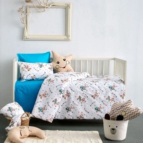 Σεντόνια Κούνιας (Σετ) Sb Home Baby Music Blue