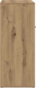 VidaXL Παπουτσοθήκη Αρτισιανή Δρυς 60x35x84 εκ. Επεξεργασμένο Ξύλο