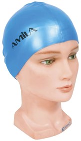 Σκουφάκι Πισίνας Amila Basic Γαλάζιο 47012