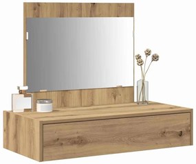 vidaXL Τραπέζι περιποίησης Καφέ 83 x 40 x 70 εκ Επεξεργασμένο ξύλο