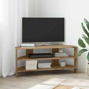 vidaXL ΓωνιακήΒάσηΤηλεόρασης Artisan Oak 102x40,5x45εκ