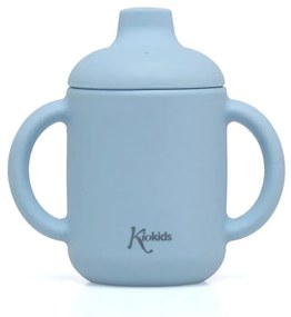Ποτήρι Εκπαιδευτικό Σιλικόνης 120ml Kiokids Σιέλ 3544