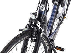 E-City+ 28 Inch 54 cm Women 7SP Roller brakes Matte blue