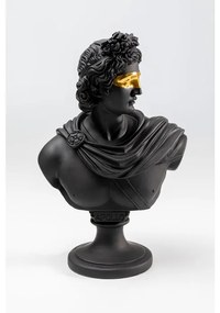 Διακοσμητικό Επιτραπέζιο Noble Sir Eyes Μαύρο/Χρυσό  23,5x15x36 εκ. - Μαύρο