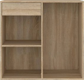 vidaXL Ντουλάπι Καλλυντικών Sonoma Δρυς 80x40x75 εκ. Επεξ. ξύλο
