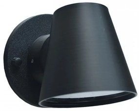 Φωτιστικό Τοίχου Canyon 80206214 1xGU10 10x10,5x13,5cm Black ItLighting