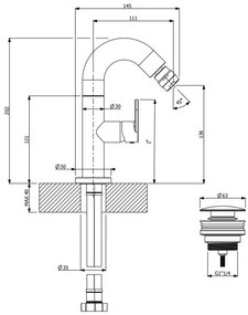 Μπαταρία μπιντέ Armando Vicario