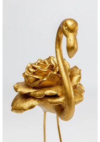 Διακοσμητικό Φλαμίνγκο Χρυσό Τριαντάφυλλο 63εκ. 44706x44703x63εκ - Χρυσό