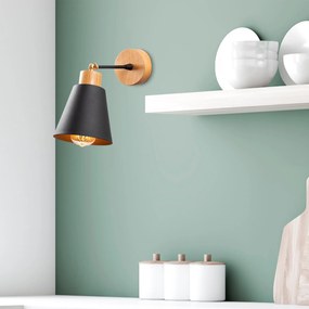 Wall Lamp Manavgat - N-610 Black
Oak