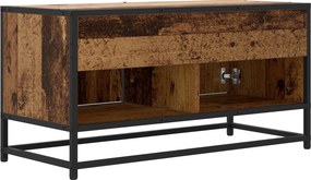 vidaXL Ντουλάπι TV 80 x 34,5 x 40 εκ Παλαιωμένο ξύλο
