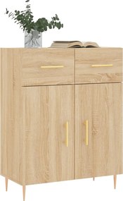 vidaXL Ντουλάπι Sonoma Δρυς 69,5 x 34 x 90 εκ. από Επεξεργασμένο Ξύλο
