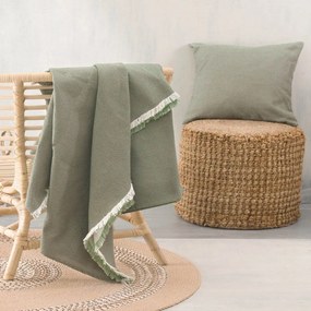 Ριχτάρι Veracruz Khaki Ρυθμός Διθέσιο 180x240cm Cotton-Polyester