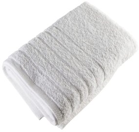 Πετσέτα Ξενοδοχείου Με Ρίγες White 100% Cotton 550gsm Σώματος 70x140cm 100% Cotton
