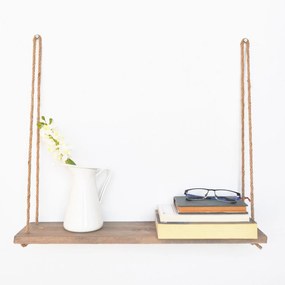 WALL SHELF IN NATURAL COLOR  60x13x1.6 cm.