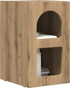 vidaXL Κομοδίνο ELST Artisan Oak 29,5 x 33,5 x 50 εκ