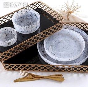 Μπολ (Φ11) Espiel Atlas Alabaster White/Black HOR1626K6