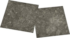 vidaXL Πλάκες Δαπέδου 5,11 τ.μ. 55 pcs PVC Γκρι και Λευκό