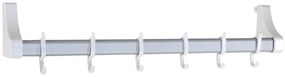 Κρεμάστρα Πόρτας 6 Θέσεων Wenko White 4340011100