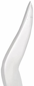 vidaXL Γλάρος 2 pcs Ασημί Αλουμίνιο