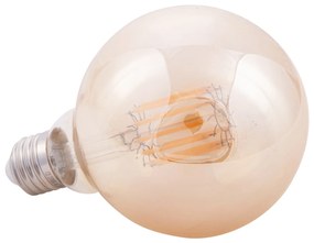 ΛΑΜΠΤΗΡΑΣ GLOBO LED FILAMENT 12W E27 3000K ΧΡΥΣΟ HM4049.02 (1 Τεμμάχια)