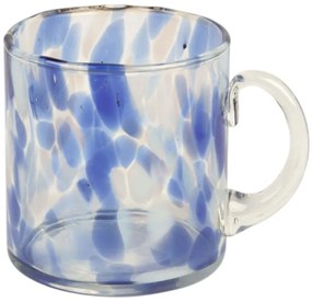 Φλυτζάνι Καφέ Beira CABEIRAMUGMUL Φ10x10cm Blue Calma House Γυαλί