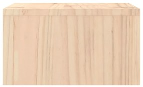 Βάση Οθόνης 50 x 27 x 15 εκ. από Μασίφ Ξύλο Πεύκου 813954