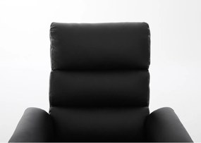 Πολυθρόνα Ανακλινόμενη ArteLibre TALITHA Μαύρο PU 79x97x101cm