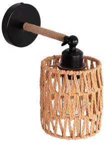 ΑΠΛΙΚΑ ΤΟΙΧΟΥ STOLT2 HM4484 ΜΕΤΑΛΛΙΚΗ ΒΑΣΗ-ΣΧΟΙΝΙ- [Ε27] 12x23x24Υεκ.