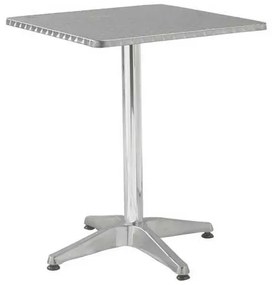WOODWELL Ε284,3PALMA Τραπέζι Τετράγωνο Αλουμινίου 70x70 H.70cm Ε284,3