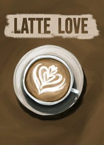 Εικονογράφηση Latte Love, EMELIEmaria